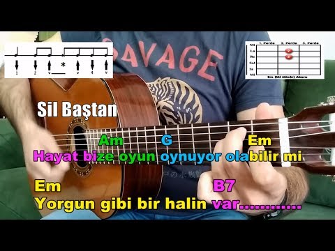 Gitar Dersi- Şebnem Ferah/Sil baştan Nasıl Çalınır?