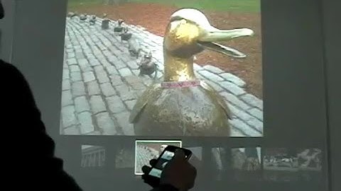 Natural throw and tilt interaction between mobile phones and distant displays (newer version)