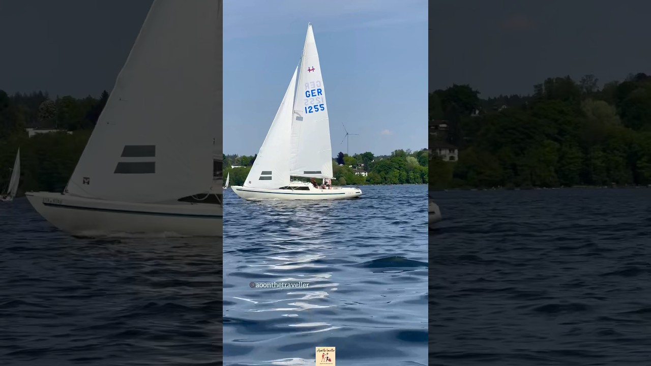 Starnbergersee Lake in Bavaria, Germany 🇩🇪❤️