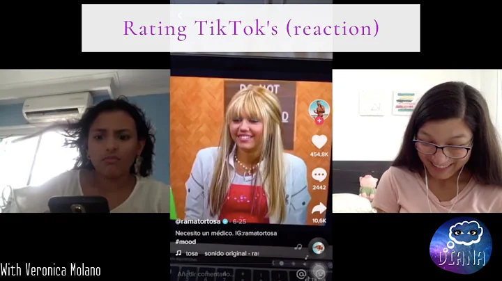 Rating TikTok's (reaction)| W/ Veronica Molano