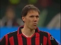 Goal di Marco Van Basten a 41 anni all'addio al calcio di Albertini nel 2006