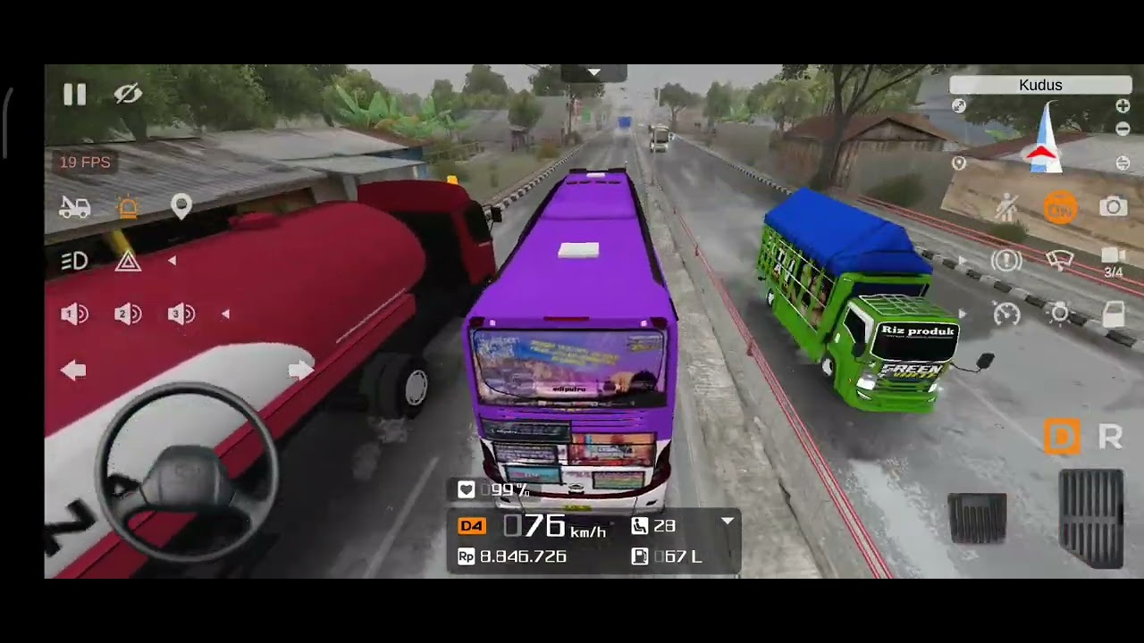 BUS SJM TRANS HARI INI 20 APRIL BUSSID I BUS SIMULATOR INDONESIA ...