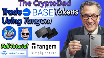 Mastering BASE Token Trading on Tangem Wallet with WalletConnect! 🛠️