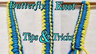 (HINDI) How to Tie | Butterfly Knot | Basic Macrame Tutorial | Tips & Tricks for best result