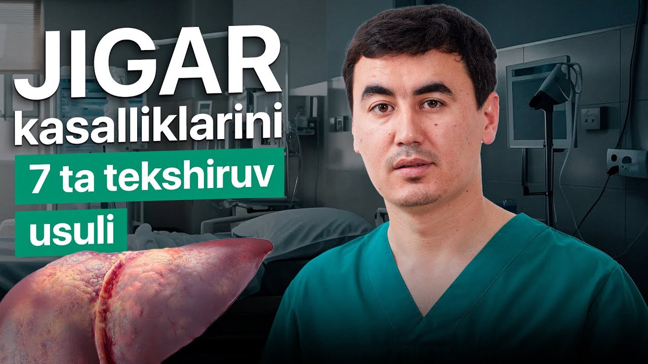 🧪 Jigar kasalliklarini aniqlovchi 7 ta tekshiruv va uning xulosa javoblarining tahlili