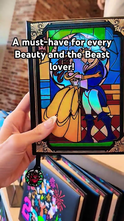 I Found the Prettiest Notebook Ever! ❤️ #shorts #disney #beautyandthebeast #belle