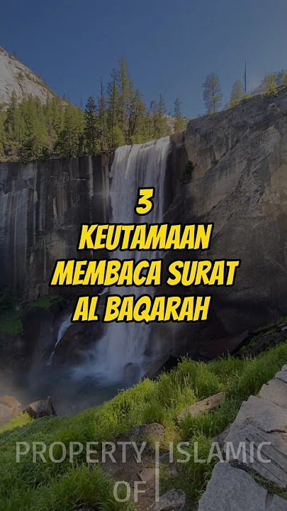 3 keutamaan membaca surat Al Baqarah #dakwah #storywa #hijrah #ceramah #quotesislami #trending