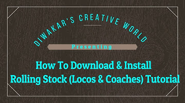 How to Download & Install Locos & Coaches in MSTS Openrails