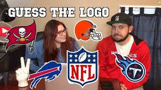 Girlfriend Tries to Guess The Football Team! (NFL Logo Challenge)