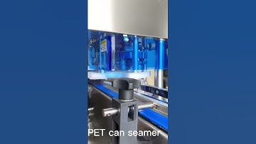 PET Can Seamer,Automatic Can Seaming Machine for Plastic Jar, Easy Open Lid Can Sealer Machine(2023)