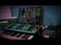 Purcell  funeral of queen mary synth version on moog grandmother and modular synth eurorack