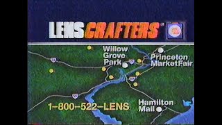 LensCrafters ad shown in 1989