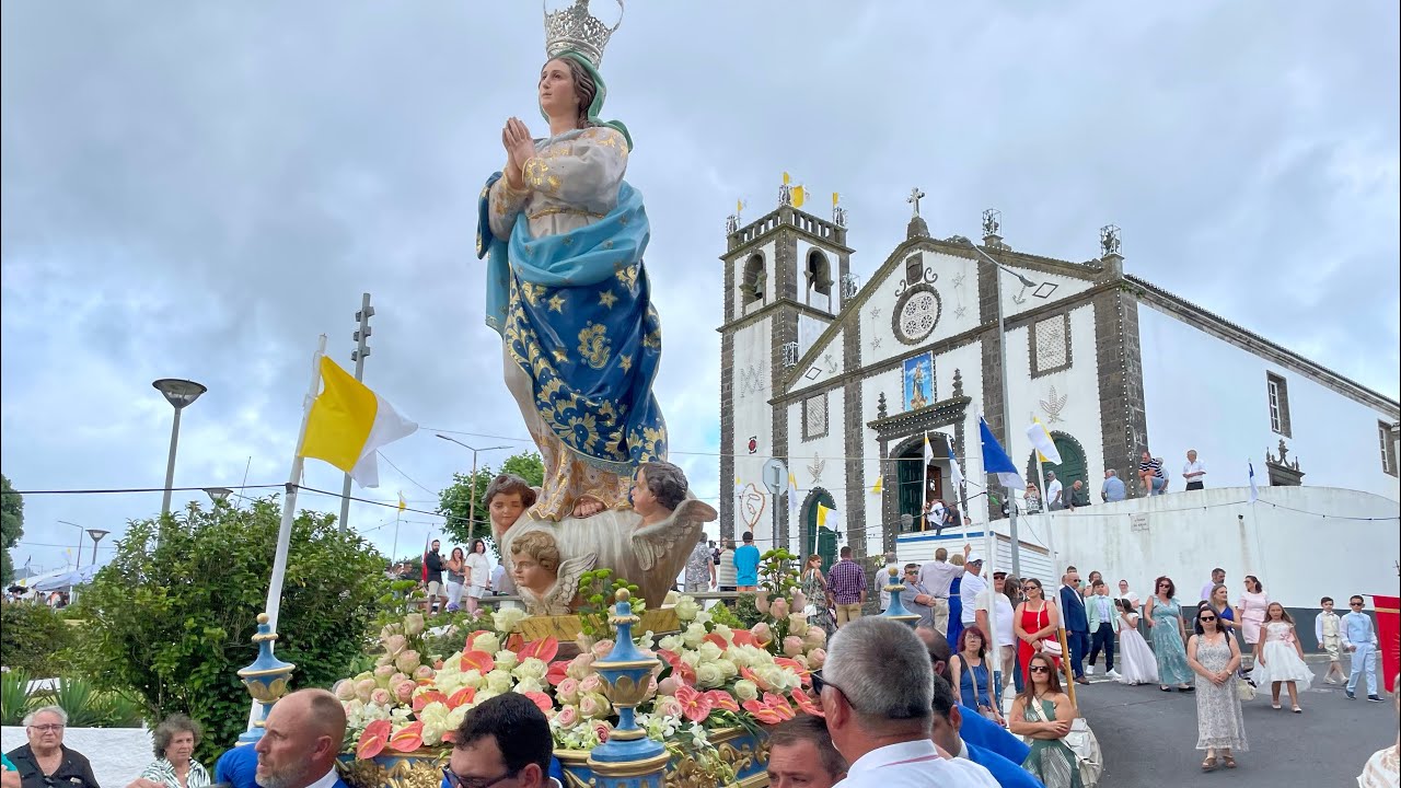 LIVE: Procissão Festas Nossa Senhora das Neves Relva / Ponta Delgada, São Miguel Açores - 03.08.2025