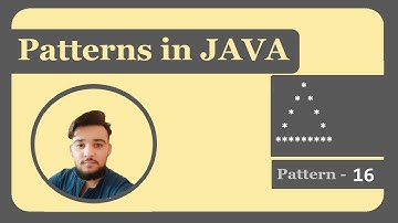 Java Star pattern program - 16