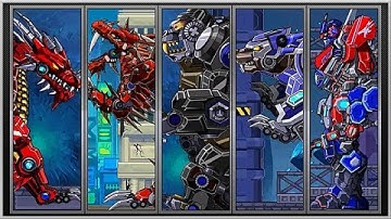 Robot Fire Dragon Full Dinosaurs Robot Gameplay Android iOS/Android/PC Games | SMG