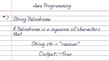 How to Check if a String is a Palindrome in Java