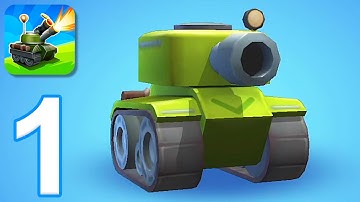 Tankhalla: Tank Arcade Game - Gameplay Walkthrough Part 1 - Tutorial (iOS, Android)