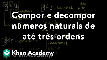 Qual é o número de 3 ordens?