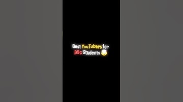 Best Youtubers for BSc students #ai #tech #dsa #python #datascience #top #job #ml #college #fyp