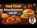 How to Design Fast Food Advertisements with AI