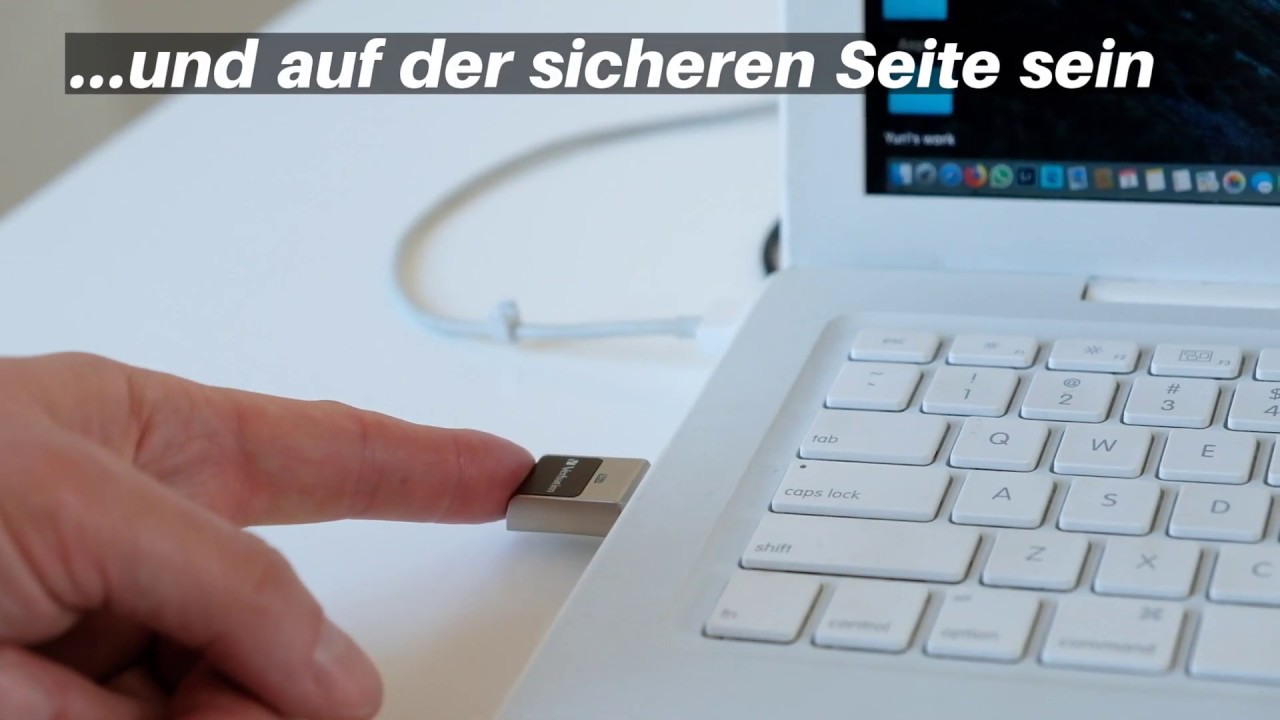 Update Fingerprint Secure USB Drive_German