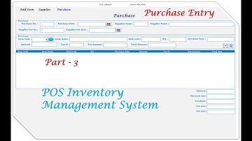 POS Inventory Managment System in Excel VBA Part - 3 // @excelshambhu