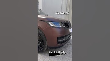 Range Rover Vogue 2013 to 2024 exterior look conversion body kit
