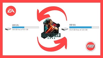 How to Move EA Games From HDD to SSD / Without Download and Install Again