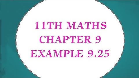11TH MATHS/LIMITS AND CONTINUITY/CHAPTER 9/EXAMPLE 9.25(@MATHS STUDENT)
