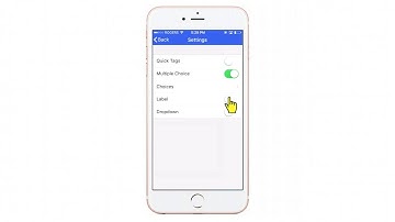 Tago - Snap, Tag and Find your Photos - Customize the Tag Page