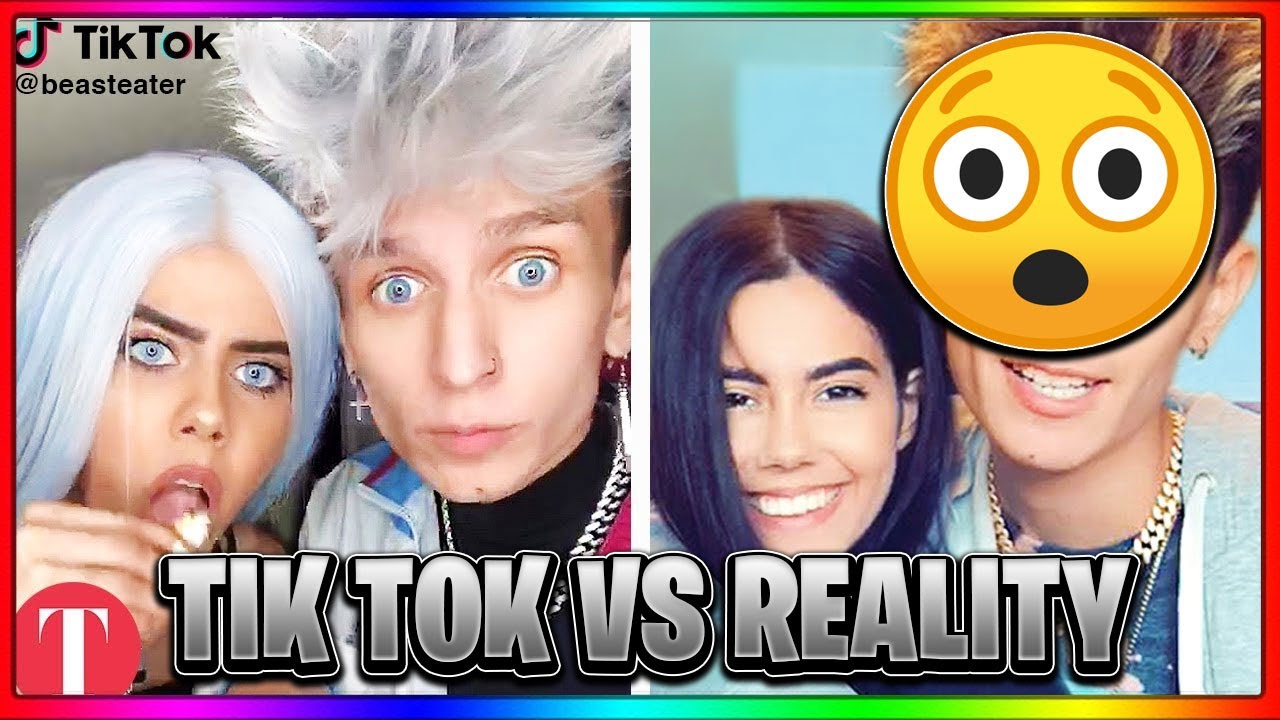 Tik Tok vs real. Tik Tok vs reality. Tik Tok vs real Life.