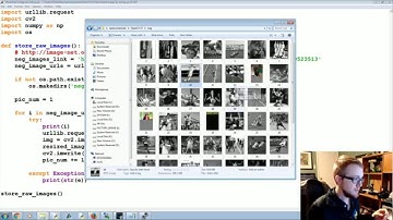Gathering Images for Haar Cascade - OpenCV with Python for Image and Video Analysis 18
