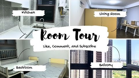 COLLEGE ROOM TOUR⭐️ (International Students Apartment at NUIST) #college #dormitory #nuist