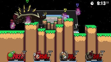 Super Smash Flash 2 Beta 1.3.1 Free For All #6