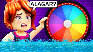 A ROLETA DECIDE MEU DESTINO no ROBLOX! (Spin The Wheel!)