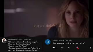 Caroline Forbes Once Said