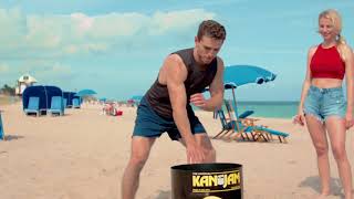 Kan Jam Original Disc Throwing Game - Great for Outdoors, Beach, Backyard and Tailgate