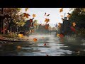 Autumn Village Street Jazz 🍂 Relaxing Smooth Jazz Music for Study, Work and Peaceful Mood