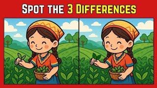 IQ TEST: Only a Genius Can Find All 5 Differences! 🧠 (Live)#findthedifference #brainteasers  #puzzle screenshot 5