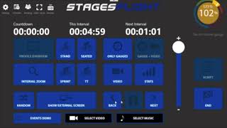 StagesFlight: Using Events in Intensity Profiles
