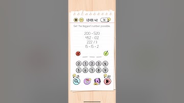 Brain Test: Tricky Puzzles (Level 42) #gaming #games  #shorts #Fun #viralshorts #braintest #gameplay