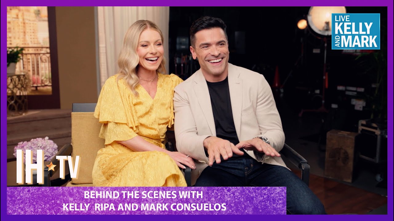 Kelly Ripa And Mark Consuelos Go Behind The Scenes Of Live With Kelly