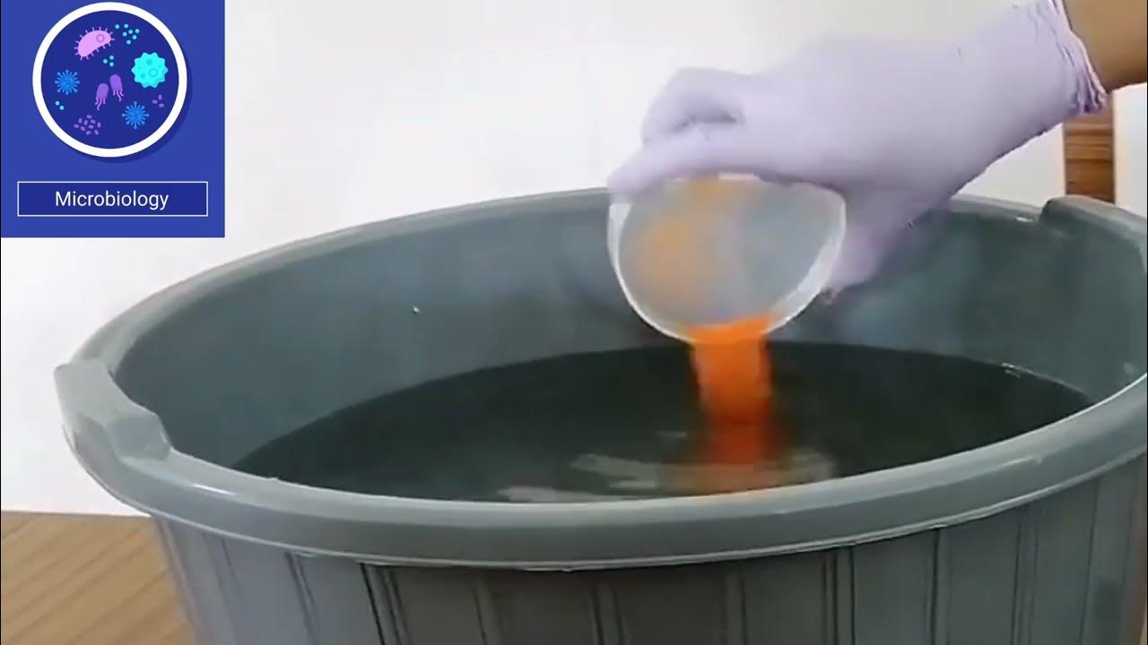 glassware washing with chromic acid solution formation of chromic