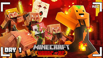 مپ هاردکورهویج🥕لایو استریم || اولین روز ماینکرفتی