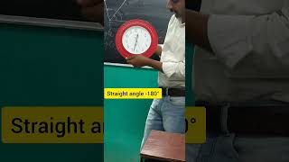 clock ⏰ time // concept of angle // some special angles activity based learning