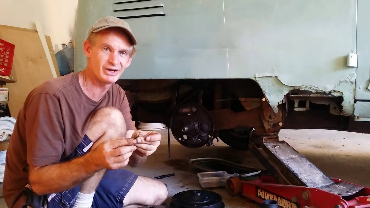 full time travel lifestyle 63 VW Bus Rear Brake Choices