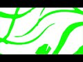 Flowing Liquid Tendrils Horizontal Green Screen Effects