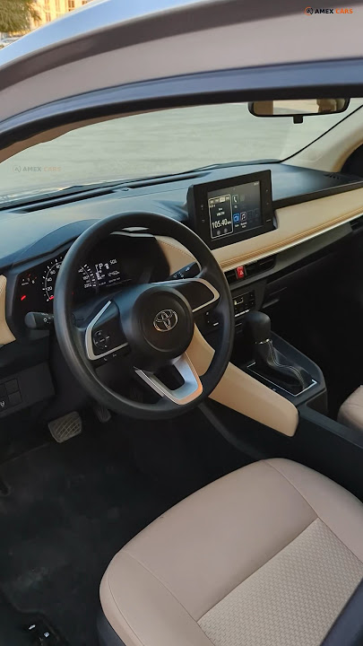 Brand new Toyota Yaris interior❤️‍🔥😻 #rentacardubai #carrentaldubai #dubai #toyota #yaris #shorts