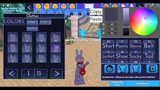 i made bonnie gacha online roblox : r/GachaFnaf