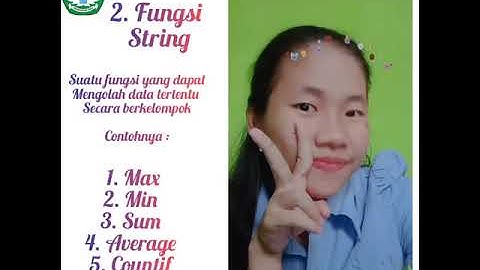 Cara Penggunaan Fungsi Logika & Fungsi String pada Microsoft Excel oleh Ng Wina Universitas Riau